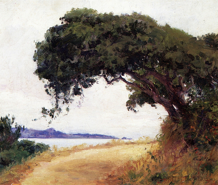 罗伯斯角，橡树 Point Lobos, Oak Tree (1918)，盖伊·罗斯