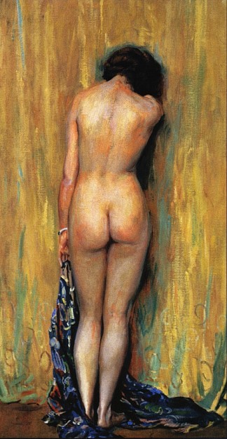 裸体站立 Standing Nude，盖伊·罗斯