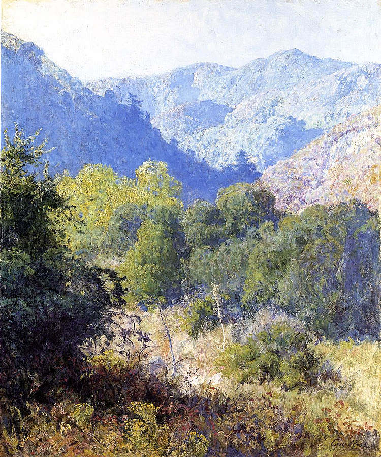 圣盖博山脉的景色 View in the San Gabriel Mountains，盖伊·罗斯