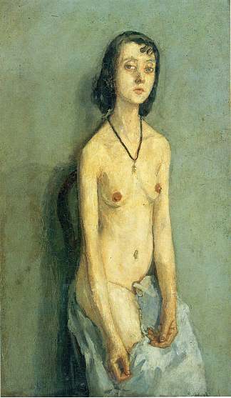 裸体女孩 Nude Girl (1909 – 1910)，格温·约翰