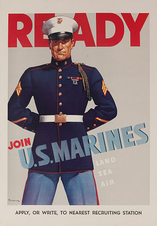准备/加入美国海军陆战队 Ready/Join U.S. Marine (1942)，哈登·桑德布洛姆