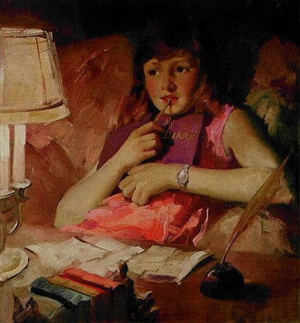 她对自己的了解是多么少 How Little She Really Understands Herself (1927)，哈登·桑德布洛姆