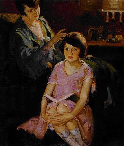 当一个小女孩最需要妈妈的时候 When a Little Girl Needs Her Mother Most (1928)，哈登·桑德布洛姆