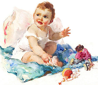婴儿 Baby (c.1924)，哈登·桑德布洛姆