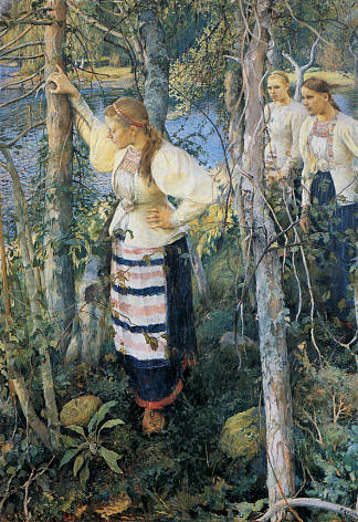 Don’t go niemien nenissä Neiet niemien nenissä (1893)，佩卡·哈洛宁