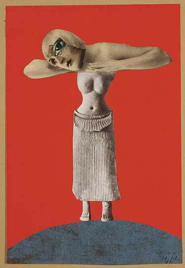 无题（来自民族志博物馆） Untitled (From an Ethnographic Museum) (1930)，汉纳·霍希