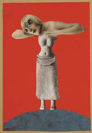 无题（来自民族志博物馆） Untitled (From an Ethnographic Museum) (1930)，汉纳·霍希