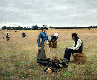 吓倒 Cowed (1887)，汉斯·安徒生·布伦德基尔德