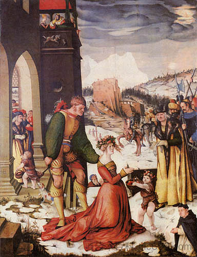 斩首圣多萝西娅 Beheading of St. Dorothea (1516)，汉斯·鲍当