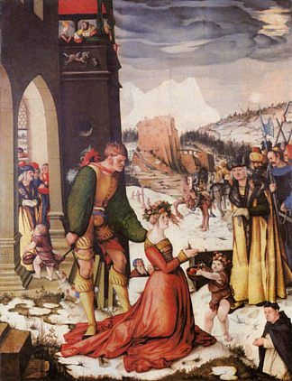斩首圣多萝西娅 Beheading of St. Dorothea (1516)，汉斯·鲍当
