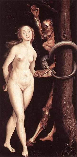 夏娃，蛇和死亡 Eve, the Serpent and Death (1510)，汉斯·鲍当