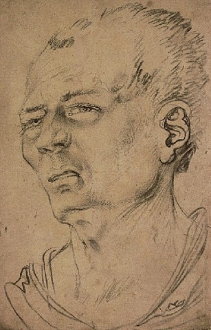 人头 Head of man，汉斯·鲍当
