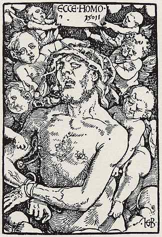 悲伤的人 Man of Sorrows (1511)，汉斯·鲍当
