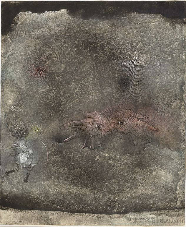 儿童和锯手 Child and Seeing Hands (1950)，汉斯·贝尔默