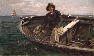 来自吕根岛的渔夫 Fisker Fra Rügen (1882)，汉斯·古德