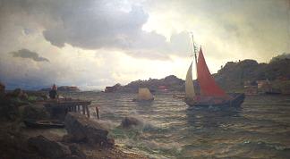 海港 the Harbor (1871)，汉斯·古德