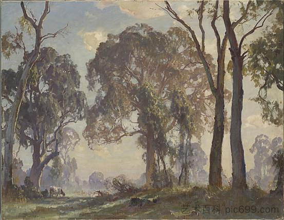空地边缘 Edge of the clearing (1926)，汉斯海森