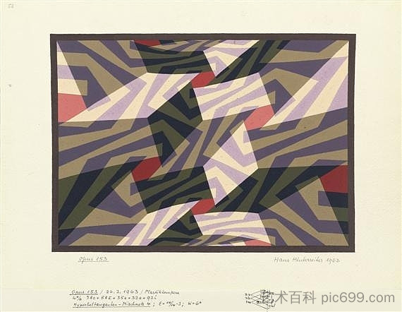 作品 153 Opus 153 (1963)，汉斯亨特雷特