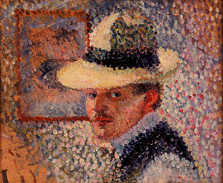 自画像 Self Portrait (1902)，汉斯·霍夫曼