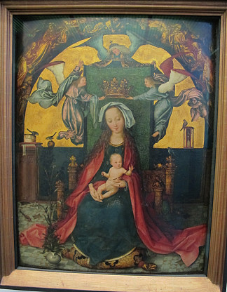 麦当娜和孩子 Madonna Col Bambino (1502)，老汉斯·霍尔拜因