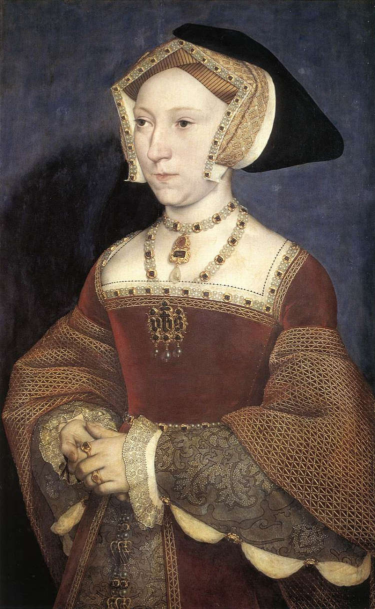 简·西摩 Jane Seymour (1536; Germany  )，汉斯·荷尔拜因