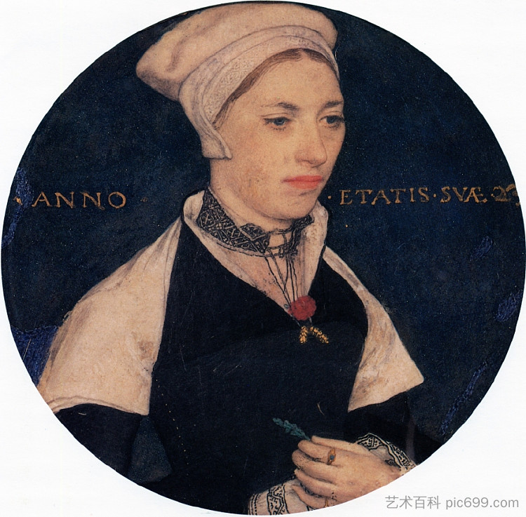 彭伯顿夫人 Mrs. Pemberton (c.1535; Germany  )，汉斯·荷尔拜因