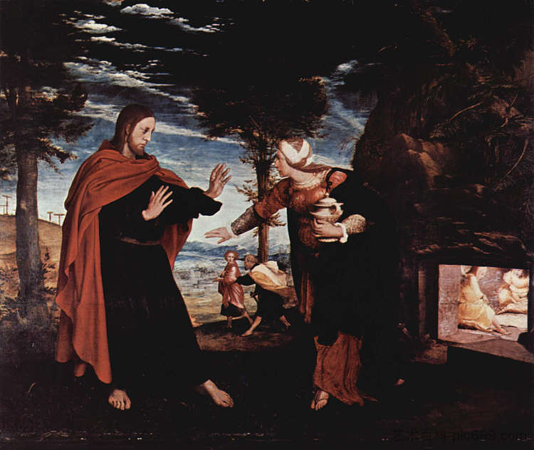 Noli me tangere Noli me tangere (c.1524; Germany  )，汉斯·荷尔拜因