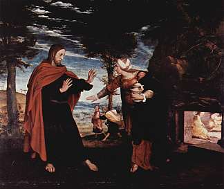 Noli me tangere Noli me tangere (c.1524; Germany                     )，汉斯·荷尔拜因