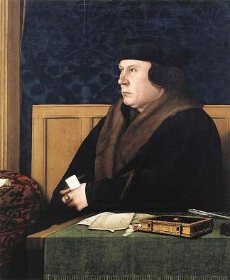 托马斯·克伦威尔的肖像 Portrait of Thomas Cromwell (c.1533; Germany                     )，汉斯·荷尔拜因