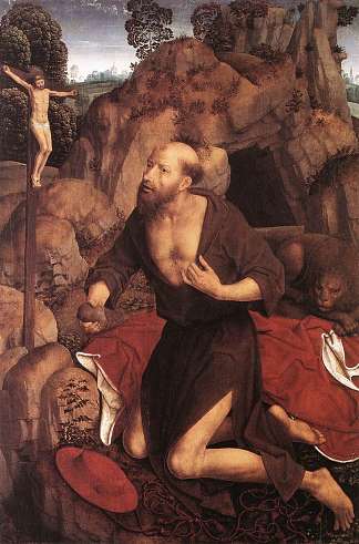 圣杰罗姆 St. Jerome (1485 – 1490)，汉斯·梅姆林