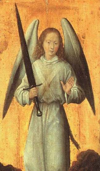 大天使米迦勒 The Archangel Michael (1479)，汉斯·梅姆林