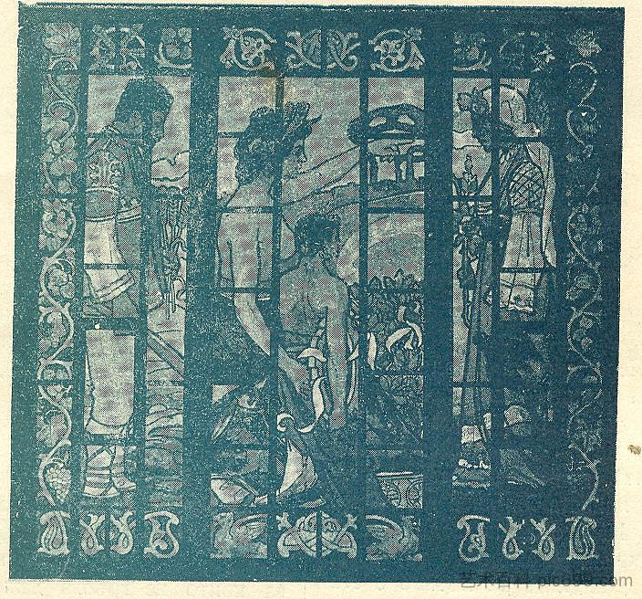 窗口的项目 Project for a Window (1905; Bulgaria  )，哈拉兰皮·塔切夫