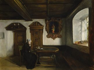 孤独 Solitude (c.1878 – 1880)，哈里特·贝克