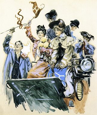 女士们外出 Ladies Out (1903)，哈里森·费希尔