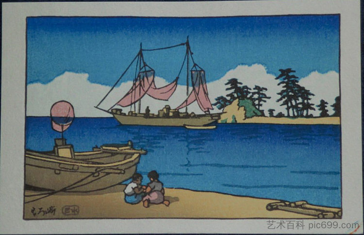 海边的孩子 Children at the Seaside，川濑巳水