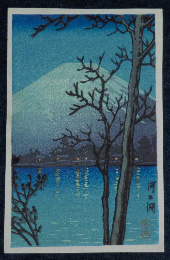 水上町之夜 Evening at Minakami，川濑巳水