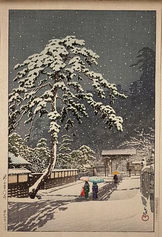 池上本门寺 Ikegami Honmonji (1931)，川濑巳水