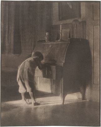 汉斯与局 Hans with Bureau (1905)，海因里希·库恩