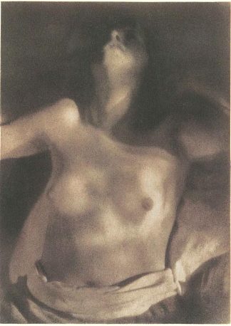 背部裸体 Nude on Back (1920)，海因里希·库恩