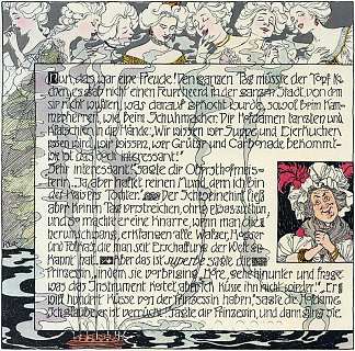 公主与养猪人 10 Die Prinzessin und der Schweinehirt 10 (c.1897)，海因里希·勒夫勒