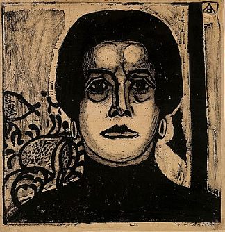 一个女人的肖像 Portrait of a Woman (1920)，海伦达姆