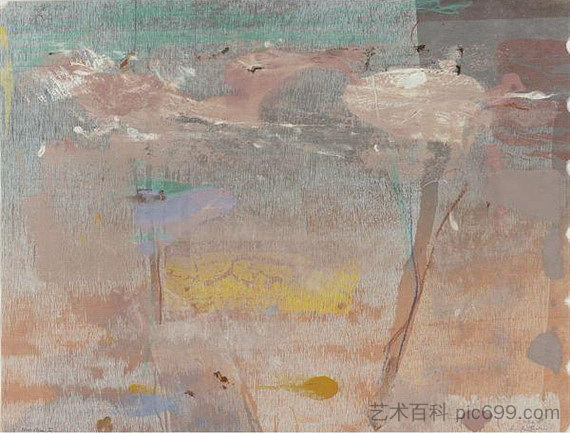 单型 I Monotype I (1981)，海伦·弗兰肯萨勒