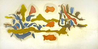 海景与沙丘 Seascape with Dunes (1962)，海伦·弗兰肯萨勒