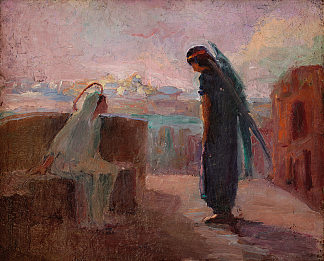 报喜 Annunciation (1910)，海伦·吉内皮德