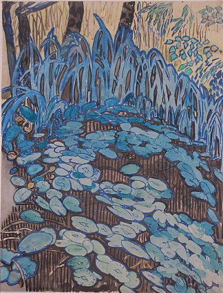 睡莲 Water lilies (1930)，海伦·吉内皮德