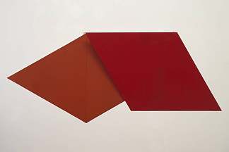 空间浮雕（红色） REL 036 Spatial Relief (red) REL 036 (1959)，欧伊提席卡
