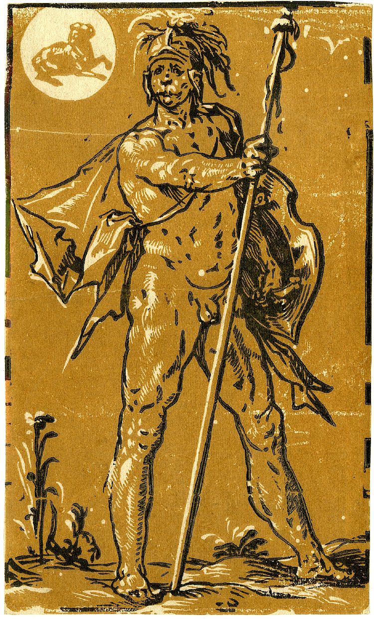 三月 Mars (c.1588 - c.1590; Haarlem,Netherlands  )，亨德里克·戈尔齐乌斯