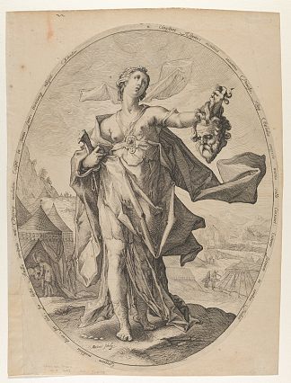 朱蒂丝 Judith (1597)，亨德里克·戈尔齐乌斯