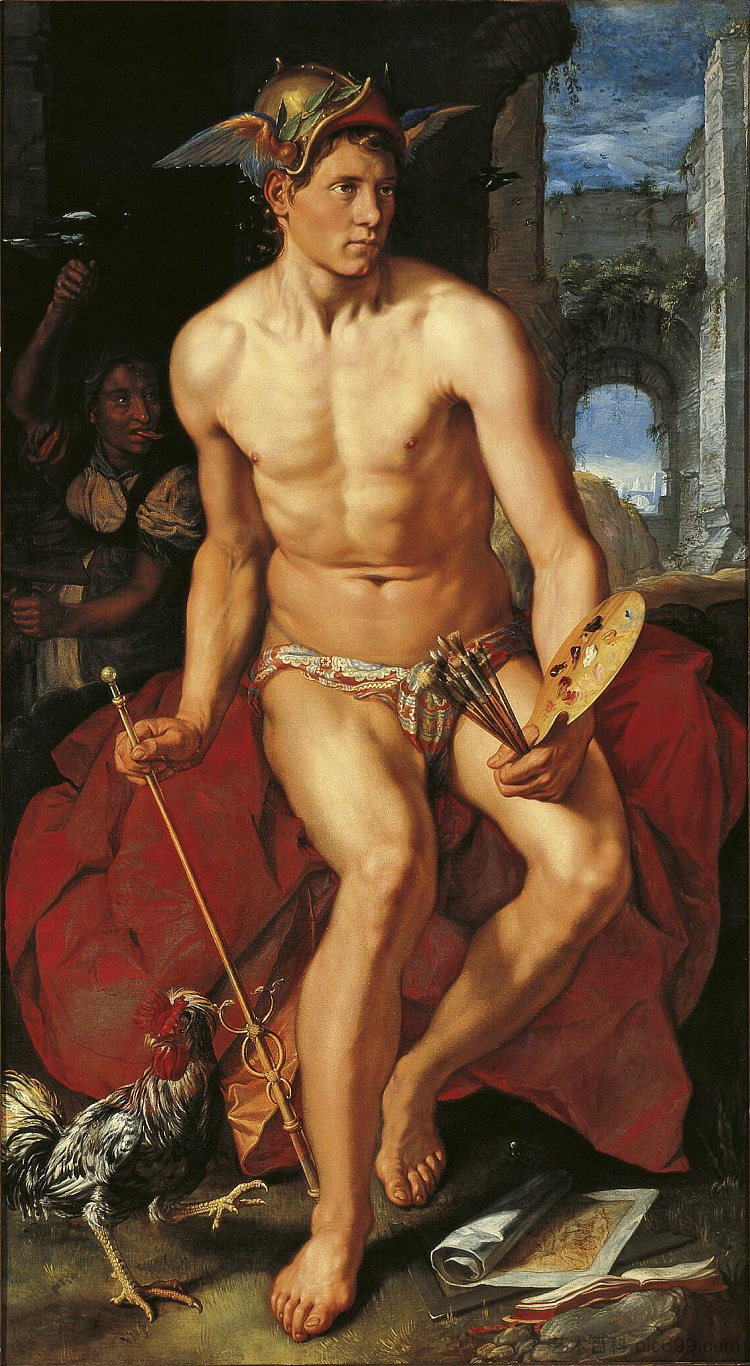 汞 Mercury (1611),亨德里克·戈尔齐乌斯