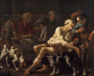 富人和穷人拉撒路 The Rich Man and the Poor Lazarus，亨德里克·特布鲁根